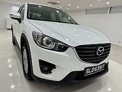 Mazda CX-5 2.0L HID Revcam 2016 White Rear Entertainment 